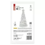 Dekoracje - 4 LED choinka ceramiczna 33,5 cm 2x AA, ciepła biel, IP20