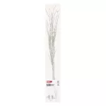 Dekoracje - 2x gałązka brzozy, 60 cm, 3x AA, IP44, ciepła biel, IP20, timer