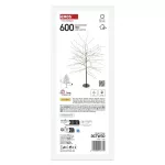 Dekoracje - drzewko 120 cm, ciepła biel, IP44, timer