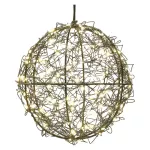 Dekoracje - kula, 200 LED, 20 cm, ciepła biel, IP44