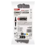 Oświetlenie łączone Standard - przedłużacz 10m, czarny IP44