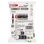 Oświetlenie łączone Standard - rozdzielacz 0,5m, czarny, IP44