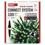 Oświetlenie łączone Standard - łańcuch 100 LED 10m zielony, IP44