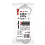 Oświetlenie łączone Profi - przedłużacz 10m, biały przewód, IP44