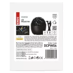 Projektor LED niebo, 3x AA, zimna biel + ciepła biel, IP20