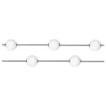 Girlanda oświetleniowa, 15 x 1W, 15 x 60lm, 2500K, 10,5m