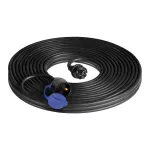 Przedłużacz warsztatowy bryzgoszczelny IP44, 1x2P+Z 30m,kabel gumowy olejoodporny H07RN-F 3x1,5mm², 230VAC/16A, schuko