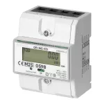 3-fazowy licznik energii elektrycznej, 80A, MID, 3 moduły, DIN TH-35mm