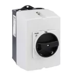SM1Z1710R Obudowa do montażu powierzchniowego IP65 (4X) do SM1R..., z szaro/czarnym pokrętłem, szerokość 100mm