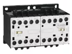 11BGT1210D048 Styczniki w układzie nawrotnym, wbudowana blokada mechaniczna i zestaw przyłączeniowy, 12A AC3 cewka DC, 5.7kW. Napięcie cewki 48VDC
