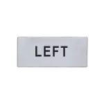 LPXAGB237 Etykieta "LEFT"