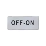 LPXAGB210 Etykieta "OFF-ON"