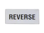 LPXAGB228 Etykieta "REVERSE"