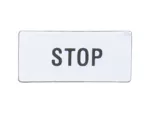 LPXAGB221 Etykieta "STOP"