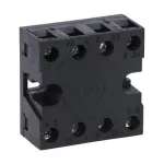 31L48P8 Gniazdo 8-pinowe, montaż śrubami lub na szynie DIN 35m. Zaciski śrubowe