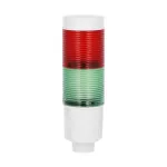 8LT4K02BG Kolumna sygnalizacyjna, fi45mm, kolor: zielony i czerwony, zasilanie 24VDC, wbudowany obwód LED