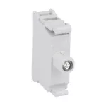 LPXLFE3 Lampka LED, zielona, światło migające, bez adaptera, wbudowane zabezpieczenie, 85-140VAC