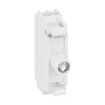 LPXLPSM5 Lampka LED, żółta, światło ciągłe, zaciski sprężynowe, 187-265VAC