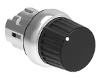 LPSS431 Metalowy przełącznik Ø22mm serii Platinum, obrotowy, 3 pozycje, 1 > 0 < 2