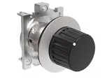 LPFS420 Metalowy przełącznik płaski Ø30mm serii Platinum, obrotowy, 2 pozycje, 0 - 1