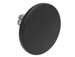 LPSB6162 Metalowy przycisk Ø22mm serii Platinum, grzybkowy, samoczynny powrót, Ø60mm. Czarny