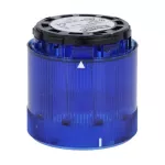 8LT7FLM6 Moduł światła błyskowego, Ø70mm, niebieski, 240VAC, żarówka Xenon