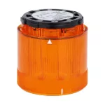 8LT7FLM1 Moduł światła błyskowego, Ø70mm, pomarańczowy, 240VAC, żarówka Xenon