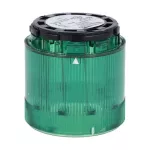 8LT7FLB3 Moduł światła błyskowego, Ø70mm, zielony, 24VAC/DC, żarówka Xenon