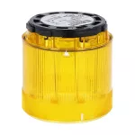 8LT7FLB5 Moduł światła błyskowego, Ø70mm, żółty, 24VAC/DC, żarówka Xenon