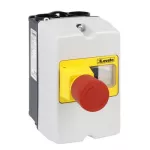 SM1Z1702P Obudowa do montażu powierzchniowego IP65 (4X) do SM1P..., szerokość 80mm. Z przyciskiem awaryjnego zatrzymania