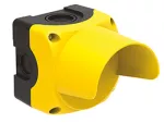 LPZP1A5P Obudowa plastikowa bez wyposażenia, żółta, 1 otwór z osłoną