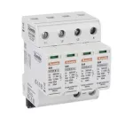SA03NA320R Ogranicznik przepięć typu 1 i 2, wykonanie z wymiennymi modułami z zestykiem sygnalizacyjnym, 3P+N
