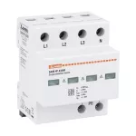 SA0B4PA320R Ogranicznik przepięć, 4 pola z zestykiem sygnalizacyjnym, typ 1 i 2