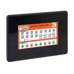 LRHA04 Panel operatorski HMI, wyświetlacz TFT z podświetleniem LCD o przekątnej 4.3”, 64K, ekran dotykowy, zasilanie 12-24VDC, interfejsy: Ethernet, RS232/RS485/RS422, USB