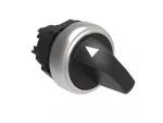 LPCS120 Plastikowy przełącznik Ø22mm serii Platinum, pokrętło krótkie, 2 pozycje, 0 - 1