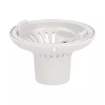 8LB6BP08G Podstawka do modułów świetlno/dźwiękowych, plastikowa, szara