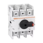 GA160A Rozłącznik GA160A, z pokrętłem szaro-czarnym, 160A, AC21A