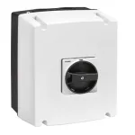 GAZ040DT4B Rozłącznik izolacyjny, 40A przy 1000VDC, w obudowie, czarne pokrętło