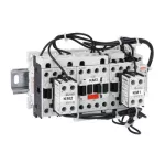 BFA01270024 Rozrusznik gwiazda-trójkąt (11kW), złożony, bez obudowy, czas rozruchu do 12 sekund i maksymalnie 30 rozruchów na godzinę, maks. prąd roboczy 22A. Napięcie cewki 24VAC 50/60Hz