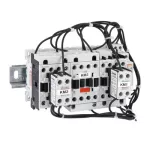 BFA02570400 Rozrusznik gwiazda-trójkąt (18,5kW), złożony, bez obudowy, czas rozruchu do 12 sekund i maksymalnie 30 rozruchów na godzinę, maks. prąd roboczy 35A. Napięcie cewki 400VAC 50/60Hz