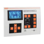 RGK800 Sterownik agregatów z funkcją wykrywania błędów sieci, 12/24VDC, graficzny wyświetlacz LCD, RS-485 port optyczny / USB lub Wi-Fi,, CANbus, IP65. Do rozbudowy modułami EXP