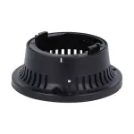 8LB6BP04 Stojak do modułów świetlno/dźwiękowych, czarny, do powierzchni płaskich