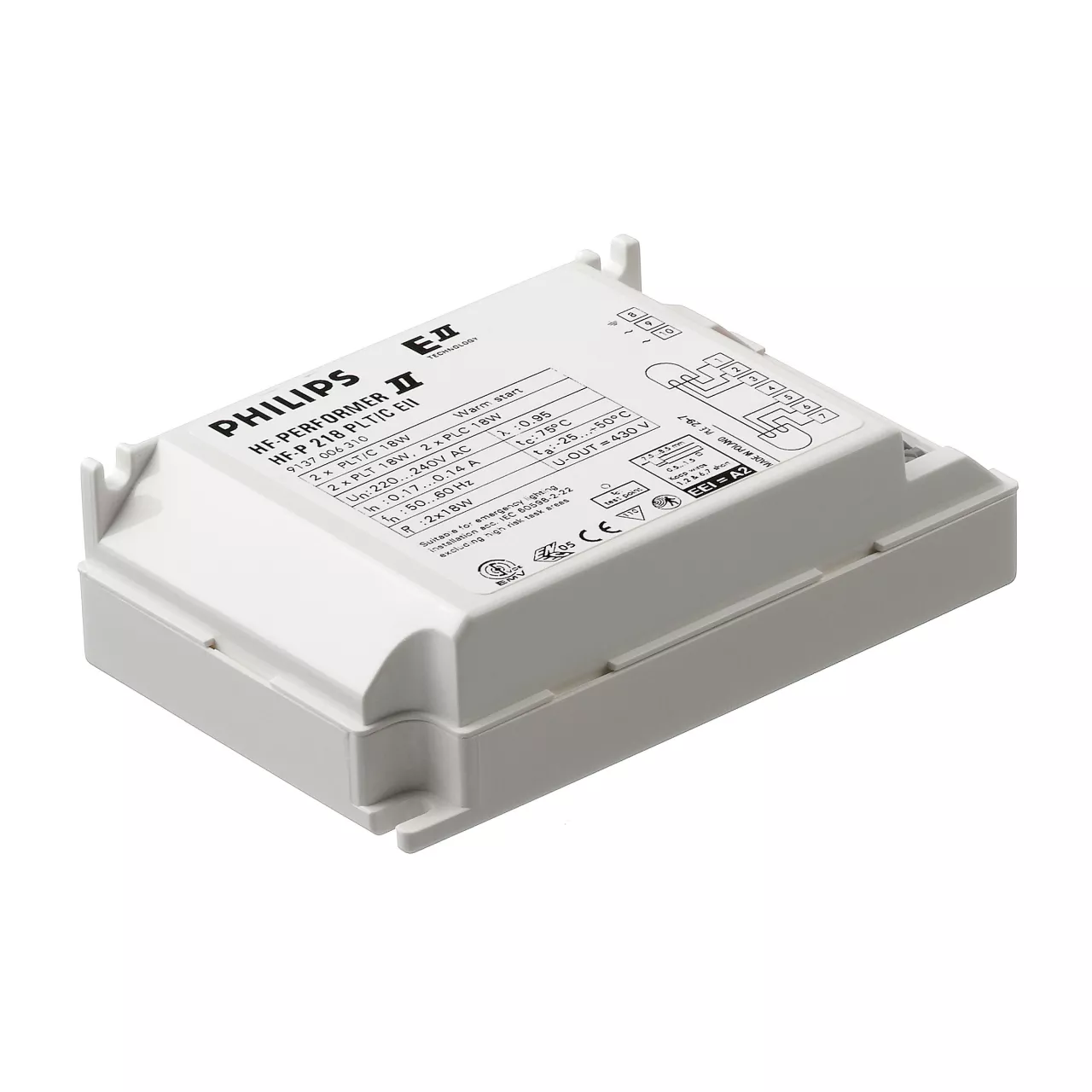 Statecznik elektroniczny HF-P 2x22-42W PLT/C/L