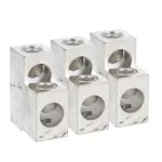 GLX507 Zacisk pomocniczy, 2 x przewód: linka lub drut, 3 sztuki, do GL0631…GL1000