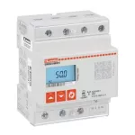 DMED341MID7E Licznik energii do stacji ładowania pojazdów elektrycznych, trójfazowy z przewodem N, bez możliwości rozbudowy, podłączenie bezpośrednie do 80A, szerokość 4U, interfejs RS485, programowalne wyjście półprzewodnikowe, wielopomiarowy, temperatur
