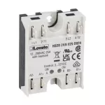 HS2B2NN025D024 Przekaźnik półprzewodnikowy, bez radiatora, 2 fazowy, 25A, 3…32VDC, zaciski Faston