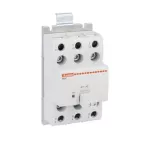 HS2C6HV015D024 Przekaźnik półprzewodnikowy, z radiatorem, 3 fazowy (kontrola 2 faz), 15A, 4...32VDC, zaciski śrubowe