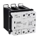 HS3D5HV024E230 Przekaźnik półprzewodnikowy, z radiatorem, 3 fazowy (kontrola 3 faz), 24A, 24…255VAC/DC, zaciski śrubowe