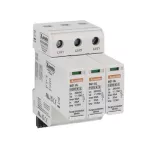 SG13PA350RUL Ogranicznik przepięć, typ 1 i 2, wymienne wkłady, zestyk 1C/O, In 20kA, Uc 350VAC, certyfikat UL