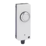 LP4P1B8100L Kaseta sterownicza do montażu na płycie lub prowadnicy 40mm, z interfejsem IO-Link i płaskim przyciskiem z podświetleniem LED, kolory wg RGB, styk 1NO